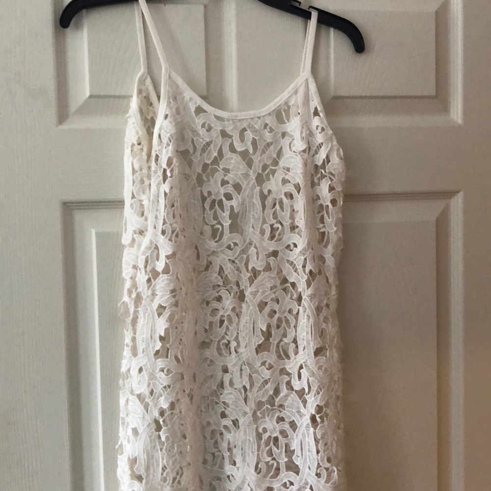 White Lace Dress